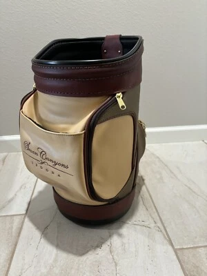 Bolso de 20" Belding Leather Seven Canyons Sedona Golf Den Caddy - ¡BONITO!! Foto 1 de 4