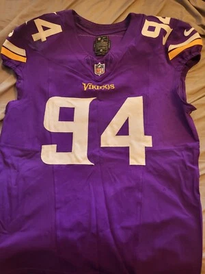 Camiseta usada del juego de los Minnesota Vikings Foto 1 de 4