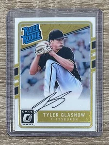 2017 Donruss Optic #RRS-TG Tyler Glasnow Rated Rookies Signatures AUTO - Picture 1 of 2