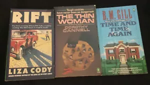 3 Penguin Mystery PBs: Rift, Time and Time Again, The Thin Woman - Picture 1 of 5