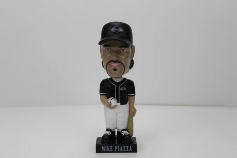 2002 MLB Players Choice NY METS Mike Piazza Bobblehead Subway Series Cover