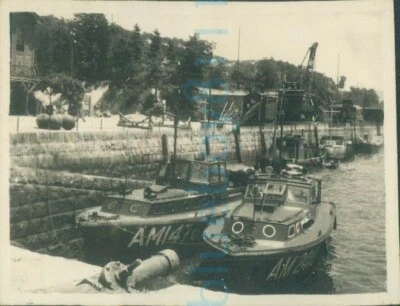 1946 Japan Kure RE Workshop Basin Orig Photo by British Soldier 2.2x1.6" - Image 1 of 2