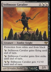 MTG STILLMOON CAVALIER EXC - CAVALIERE DELLA LUNA PIENA - EVN - MAGIC - Picture 1 of 1