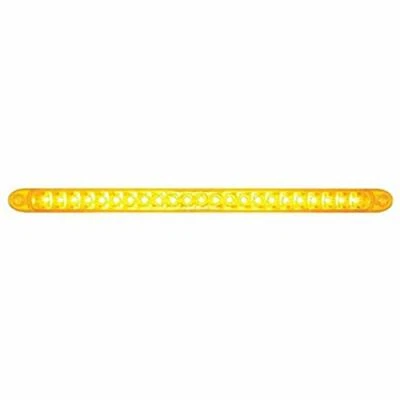 United Pacific 37089B Amber LED 17.25" Reflector Turn Signal Light Bar - 1 Unit Foto 1 de 4