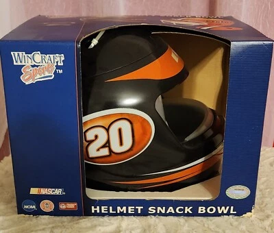 Vintage #20  Tony Stewart NASCAR Snack Helmet - Image 1 of 4