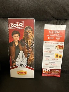 Denny's Restaurant: Solo A Star Wars Story menú exclusivo Chewbacca / Falcon - Imagen 1 de 10