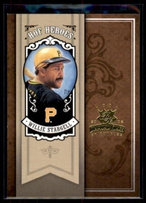 2005 Donruss Diamond Kings HOF Heroes Willie Stargell #HH-70 Pittsburgh Pirates - Image 1 of 2