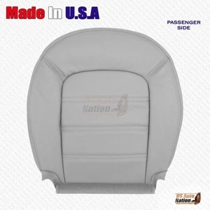 2002 - 2005 Ford Explorer PASSENGER Side Bottom Genuine Leather Seat Cover Gray - Picture 1 of 10