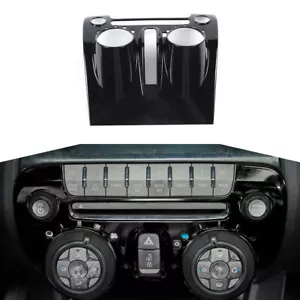Panel de control central interior para Chevy Camaro 10-15 accesorios negro - Imagen 1 de 10