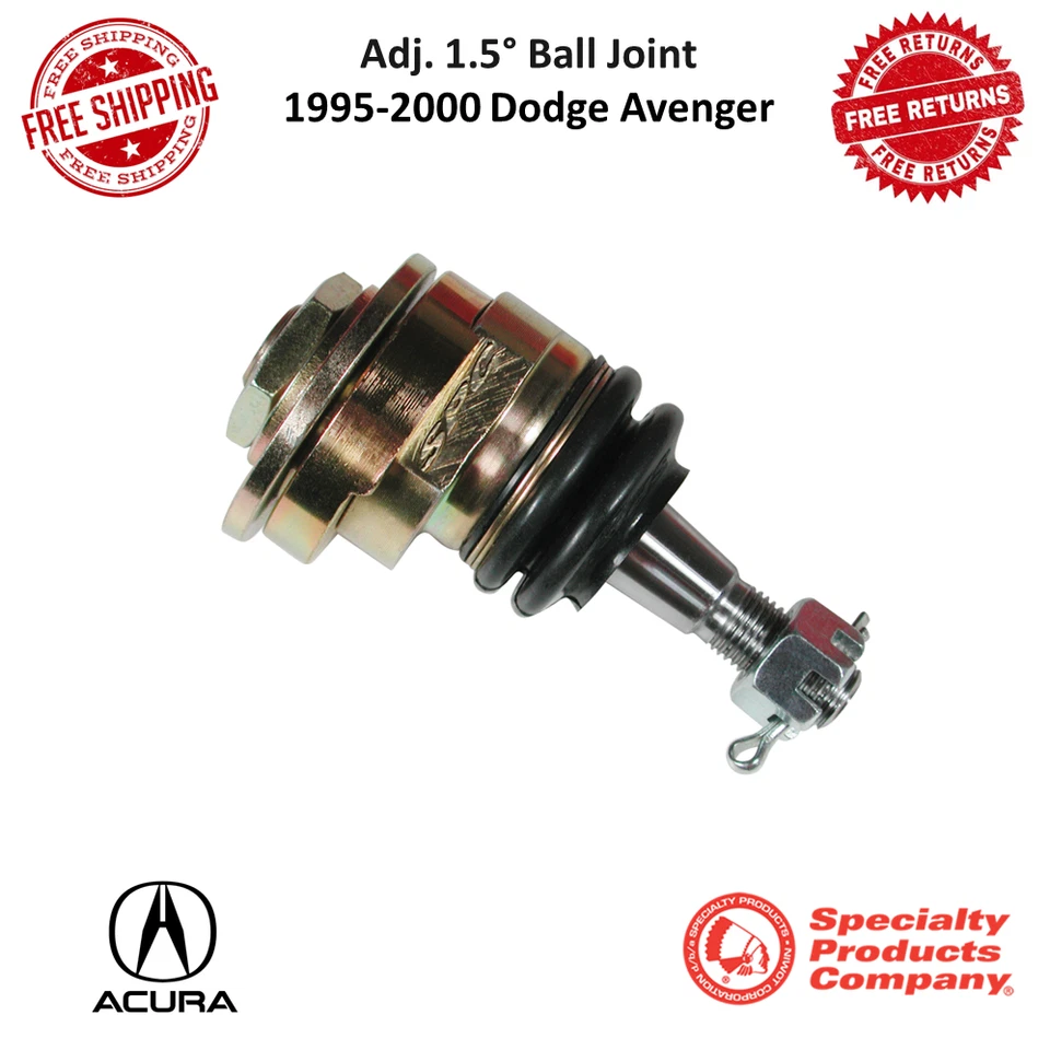 SPC Performance Adj. Rótula delantera +/- 1,5 grados para Dodge Avenger 95-00 Foto 1 de 4