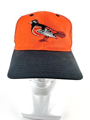 Baltimore Orioles Snapback Hat Orange/Black Twins Enterpse 35% Cottton 65% Poly - Image 1 of 4