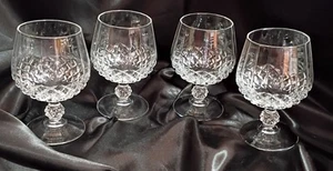 Cristal D'Arques Durand Longchamp Brandy Glass Snifters 5 2/8" set 4 - Picture 1 of 4