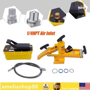 Heavy Duty Truck Tractor Hydraulic Bead Breaker Tire Changer Foot Pump Tool Kit - Picture 1 of 10