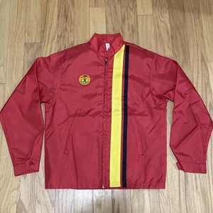 Vintage 1960s Shriner’s w/ Patch Racing Stripe Striped Jacket Men's M Louisville - Bild 1 von 7