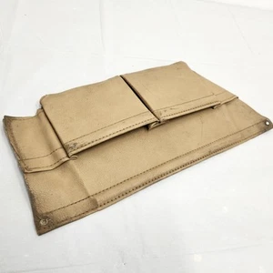C3 Corvette Tablero Mapa Bolsillo Inferior Derecho Tablero Panel Bolsillo Bolsa Beige - Imagen 1 de 6