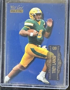 2021 Wild Card MATTE - Trey Lance #LBC-3 Blue (RC) Rookie - Picture 1 of 2