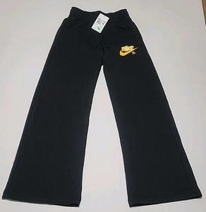 Nike Sportswear Club Fleece pantaloni grafici donna gamba larga vita media taglie X-SMALL - Foto 1 di 6