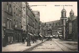 CPA Sedan, La Place Crussy - Picture 1 of 2