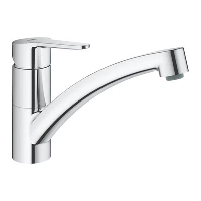 Grohe Kitchen Mono Mixer Tap Start Eco Faucet Chrome Single Lever Low Profile - Image 1 of 4