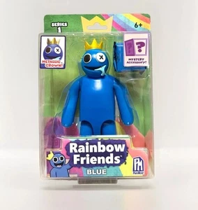 Rainbow Friends Serie 1 blaue 5-Zoll-Figur mit Metallkrone & Mystery-Zubehör - Bild 1 von 1