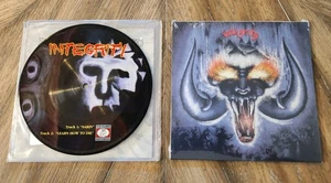 Integrity Two 7in Lot Cradle To The Grave Picture Disc Split Hardcore/ Punk RSD - Picture 1 of 7