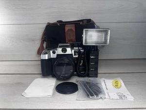 Olympia DL2000A 35mm Camera Flash Gun 50mm Zoom Lens & Carry Case - Picture 1 of 14