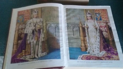 THE CORONATION OF KING GEORGE VI AND QUEEN ELIZABETH(HARDBACK)1937 WITH POST BOX - Image 1 of 4