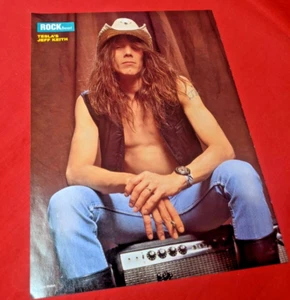 Rock Beat Teslas Jeff Keith Vintage Rock Foto Größe 11 x 9 - Bild 1 von 1