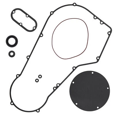Kit de sellado de junta de cubierta de embrague primario para Harley Softail Dyna Road King 1994-2005 Foto 1 de 4