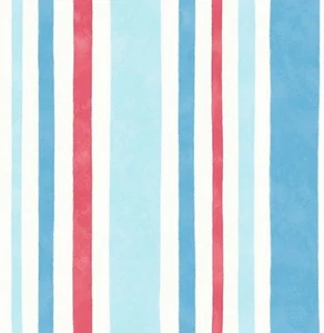 Smita Tapete Carousel DL21141 Streifen gestreift Kindertapete Kinderzimmer - Bild 1 von 2