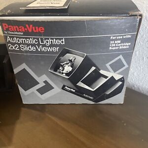 Pana-Vue FPA005 Illuminated Auto Slide Viewer for 35mm, Up to 36 Slides  