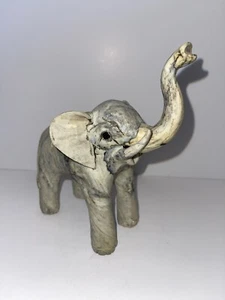 Statua elefante conchiglia di ostriche delicata unica grande dettaglio - Foto 1 di 12