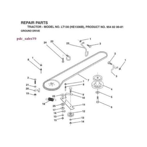 Kit Conversione Boccola A Cuscinetto Ruota Anteriore Per Tosaerba Husqvarna AYP Poulan - 532124959 - Foto 5