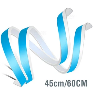 45/ 60CM 2x LED Light Headlight Strip Sequential Daytime Running Turn Signal DRL - Picture 1 of 12