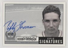 1999 Upper Deck Century Legends Epic Signatures Bobby Thomson #BT Auto