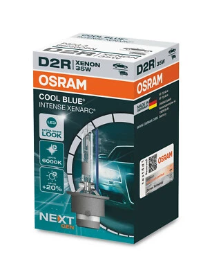 2x Osram D2R Cool Blue Intense 35W 12V +24V P32d-3 Xenon Xenarc NextGen 6000k - Bild 1 von 3