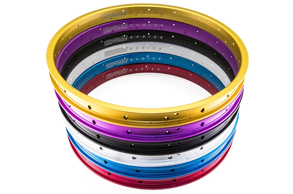 Eastern Bikes Throttle 20" 36H BMX Rim - Black/Red/Blue/White/Gold - Image 1 of 3