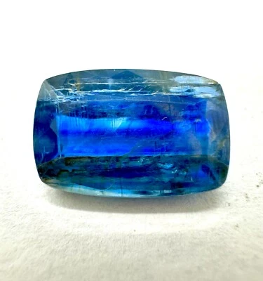 Kyanite Sapphire Gemstone, Natural Kyanite Radiant Loose Gemstone 4.5 Ct 12x8 mm - Image 1 of 4