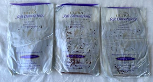 VTG 3 PR SILKIES..ULTRA SOFT DIMENSION..CONTROL  TOP..BEIGE..PANTYHOSE.XXL - Picture 1 of 4