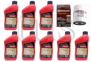 Full Synthetic Motorcraft Engine Oil Change Kit for 2016 Ford F150 5.0L V8  5w20 - Picture 1 of 2