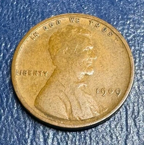 1909 VDB Lincoln Wheat Cent - Bild 1 von 2