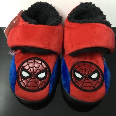 Тапочки без шнурков детские Marvel Spider-Man «Icon» с ремешком размер США 8 / ЕС 25 - Изображение 1 из 4