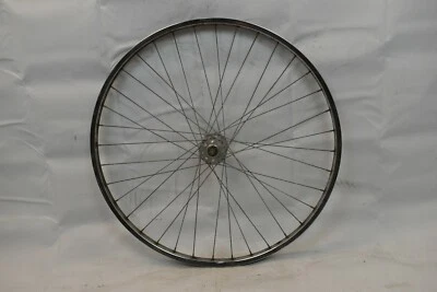 Schwinn 27" Front Road Bike Wheel Model 71 Hub Silver OLW95 36S AV Free Shipping - Image 1 of 4