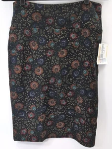 Gonna a matita multicolore floreale elasticizzata LuLaRoe taglia M nuova con etichetta - Foto 1 di 6