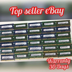 LOT OF 30 HYNIX SAMSUNG (37X1GB) 1Rx8 PC3-8500S DDR3 PC3-8500S LAPTOP MEMORY RAM - Picture 1 of 9