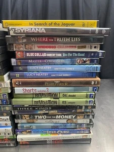 Lots of 40 Used DVDs Assorted Genre Movies TV Shows 40-Bulk DVD Lot - Bild 1 von 3