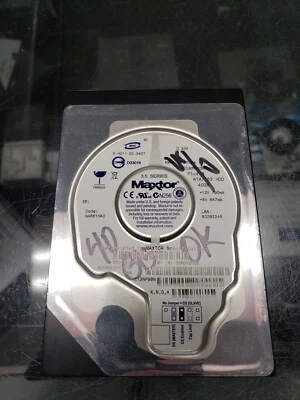 40GB sata desktop Hard Drives various makes tested free shipping - Image 1 of 2