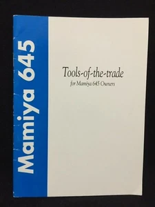Mamiya Tools of the Trade for 645 Owners Sales Brochure Catalog - Picture 1 of 2