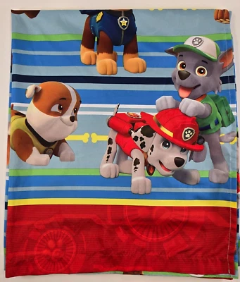 Sábana plana tamaño completo Nickelodeon Paw Patrol dibujos animados para niños multicolor Foto 1 de 4