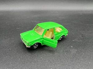 De colección Majorette Fiat 127 Verde Francia Nº 203 Apertura Puertas Techo Ropa de Juego - Imagen 1 de 4